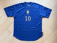 2004 意大利主場球員版巴治奧Puma Italy Baggio 10 足球球衣