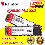 Ramsta M.2 SSD 128G 256G 512G 1TB Laptop  2Model R600-NGFF SATA | R900-NVMe  Capacity SSD005