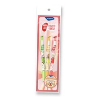 Vi 3 Gel Ballpoint Pens-B046/Luck - Blue Ink 0.5mm Gel Pen
