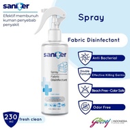 Saniter Fabric Disinfect Bottle 200+30 ml, SANITER Spray Hand Sanitizer Fabric Disinfectant 200ml