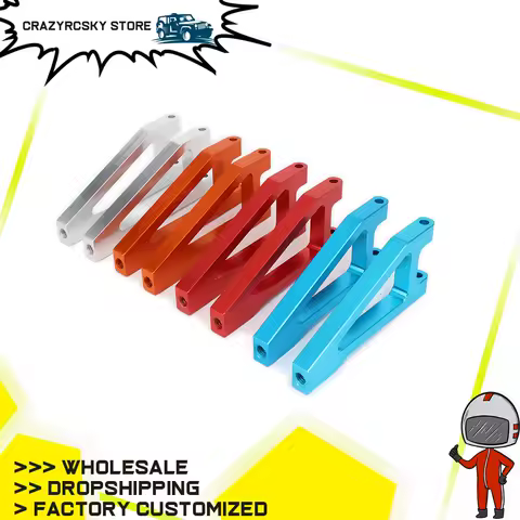 2pcs Alloy Aluminum Front Upper Suspension Control a-Arms 513006 For Rc Hobby Model Car 1/10 FS Raci