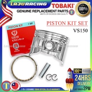 TOKAHI PISTON KIT VS150 57.5mm SIZE STD (Four Stroke)(PISTON + RING + CLIP)