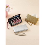 dompet perempuan women wallet Dompet ritsleting wanita panjang memegang beg simpanan pasport tunai p