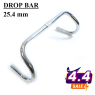 Chrome Drop Bar handle bar for Classic Roadbike / Fixie