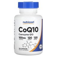 Nutricost, CoQ10, 100 mg, 30 / 60 / 120 Capsules | 100 mg, 120 Softgels | 200 mg, 60 Caps | 400 mg, 