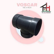 VOSCAR TEE 4 INCH PVC - PVC PIPE FITTING T 4" - T VOSCAR 4"/ TEE