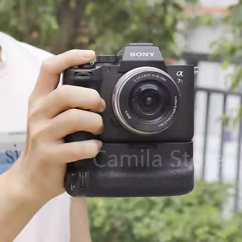 high quality Vertical Battery Grip Holder for SONY A9II A7R4 A7M4 A7R5 A1 Cameras Battery storage bo