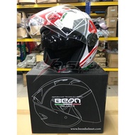 Beon Open Face & Double Visor Helmet Model #R4