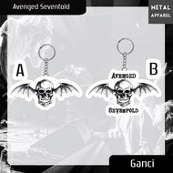 GANTUNGAN Avenged Sevenfold UV Keychain 2 Sides Laser Cutting Edge Transparent Clear Premium / Aveng