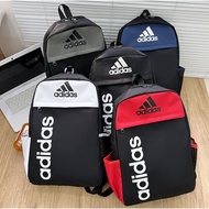 Adidas beg Sekolah Large Capacity packback Waterproof Computer backpack Student Schoolbag adidas Travel Bagpack