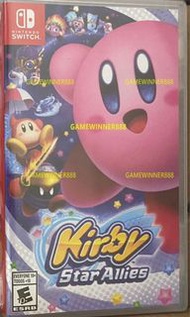 全新 Switch NS遊戲  星之卡比 新星同盟 Kirby Star Allies 美版中英文版