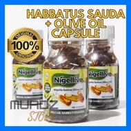 Habbatus Sauda + Olive Oil Capsule - Kapsul Habatus Sauda + Minyak Zaitun Oil Nigellive / barakah ca