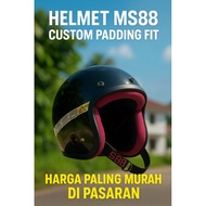 HELMET MS88 SIZE 57 CUSTOM PADDING FIT🔥🔥READY STOK TERMURAH DIPASARAN BAWAH RM100