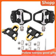 Shopp Aluminum Alloy Bike Pedals SPD‑SL Cycling Road Cleats Bicycle