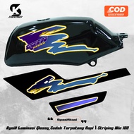 HONDA Striping sticker win 100 37 body strip variation winHONDA