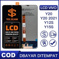 LCD VIVO Y20 LCD Touchscreen Vivo Y12S Y15S Y20 2021 Fullset Original