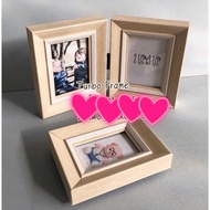 Cute 3x4" Photo Frame!!!Double Hinge Picture Frame!!! Gift Frame+++ Size 2.5"x3.5" 3.5x5" 3x4" 4x6" 