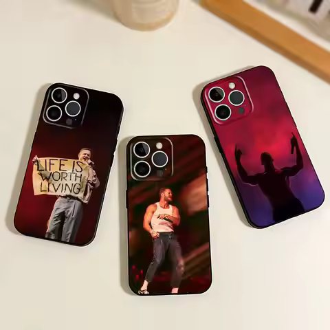 Powerful D-Dan Reynolds Phone Case For iPhone 17,16,15,14,13,12,11 Plus,Pro Max,XS,Soft Silicone Bla