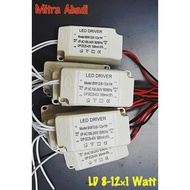LED Driver 8-12*1 Watt Plastic Casing