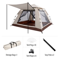 PANDACAMP Khemah Camping Waterproof Camping Tent Waterproof Kemah Camping Waterproof Khemah Besar