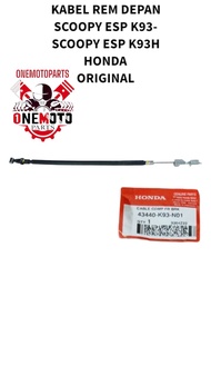 KABEL REM DEPAN SCOOPY ESP K93 K93H HONDA 43440-K93-N01 ORIGINAL