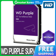 ฮารดดสก WD PURPLE 4TB รน WD42PURZ สำหรบ DVR กลองวงจรปด บรรจภณฑปลอดภย +ของแท+ 43PURZ