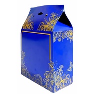 PAPERBAG NAVY BLUE-GOLD BUTTERFLY BOWL TWOTONE 310GRAM 15x8x15