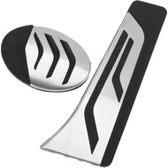 1 Set Automatic Footrest Pedals Cover Footrest Pedal Pads Foot Rest Dead Pedal Pad Cover for BMW X1 