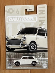 Mattel Matchbox 1964 Austin Mini Cooper White