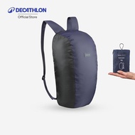 Decathlon Foldable Backpack 10L-Travel 100 Size 10 Liters-Navy Travel Backpack