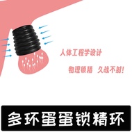 HA-850 Scrotum Bondage Ring Egg Lock Fine Ring Stretch Egg Pendant Vaginal Ring Long-Lasting Strong 