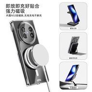 適用於VIVOXFold5加硬防刮磁吸透明PC殼手機保護殼-透明磁吸 vivo x fold5