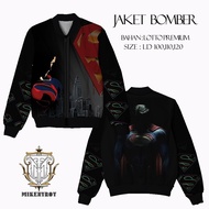 Animated BOMBER JACKET PRINTING BOMBER JACKET SUPERMAN BOMBER JACKET