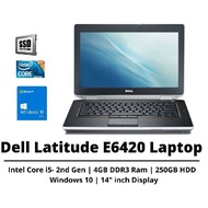 Dell Latitude E6420 - 14" / Core i5-2nd Laptop (Refurbished) Laptop I5 Laptop Second Hand Laptops.