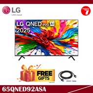 [ Delivered by Seller ] LG 65 inch QNED evo AI QNED92 4K Smart TV 2025 - 65QNED92ASA