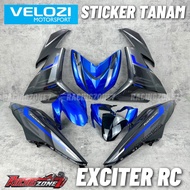 VELOZI EXCITER RC Y15ZR V1 V2 COVER SET/ EXCITER RC Y15 MERAH BIRU PURPLE/ RC BLUE RED Y15/ EXCITER 