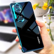 OPPO Reno 10 Pro 5G OPPO Reno 10 Pro+ 5G Case Clear Luxury Aesthetic Shockproof Thickened Air Cushion Anti-Fall Casing