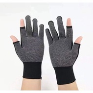 Anti-Slip Rubber Gloves Cut 2 Fingers and 3 Fingers