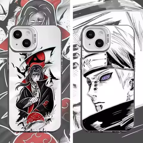 NARUTO Uchiha Itachi Pain Anime Phone Case for iPhone 11 12 13 14 15 16 17 Pro Max Plus 17Air Naruto