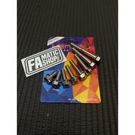 M8 bolt thread 12 length 1 cm - 6 cm hexagonal model 2 keys HengOriginal