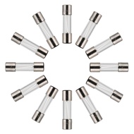 BOJACK Fius Lampu Krismas 5A 125V 0.2x0.78 Inci F5AL125V Fius Kaca Cepat Pecah 5 amp / 125v Fius 5a 