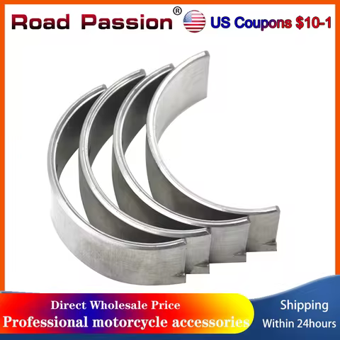 4PCS 38mm ~ 36mm Motorcycle Crankshaft Bearing Kit For SUZUKI DL650 ABS V-Strom SV650 SFV650 ABS 121