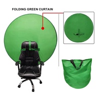 【dv9xr4bi】-Green Screen Backdrop Photography Background Cloth for Game Live Photos Video Studio Fold