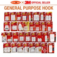 [Local Set] 3M Command General Purpose Hooks Ceiling Hooks Clothes Hook