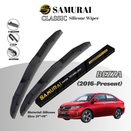 (1 PAIR) Car Silicone Wiper Windshield for Toyota Vios SAGA BLM/FLX CITY 2014-2019 VIOS 2008-2013 Be