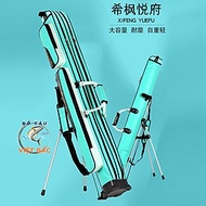 Bao Đựng Cần Câu 2 Ngăn HUA Chất Liệu PU Da Cao Cấp Sang Trọng Túi đựng cần câu đài cần câu tay