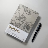 IMPRESS A5活版筆記薄 / 點點款 / 灰色