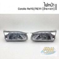 Auto Parts | Toyota Corolla Headlights (Corola/Duck Butt) AE110/AE111 (Left + Right) Direct Model
