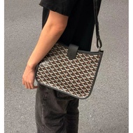 Goyard Goyard MUSETTE Postman Messenger Bag Men Women Same Style Shoulder Bag Original Goyardine Can