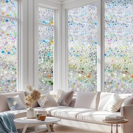 Glass Film Static Free Glue Colorful Laser Paper Office Bathroom Window Protection Film Privacy Film